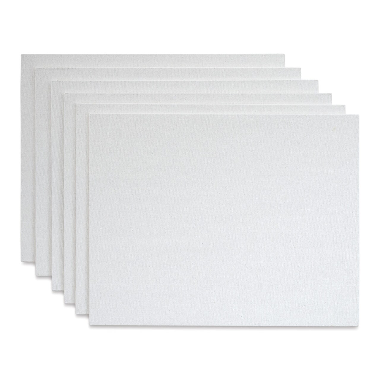 Strathmore 300 Series Cotton Canvas Panel Pack - 11" x 14", Package of 6
